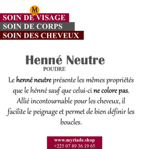 Henné Neutre