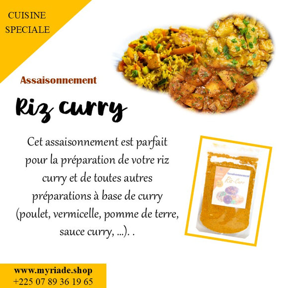 Assaisonnement - Riz curry