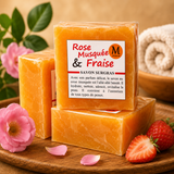 Savon Fraise - Rose Musquée
