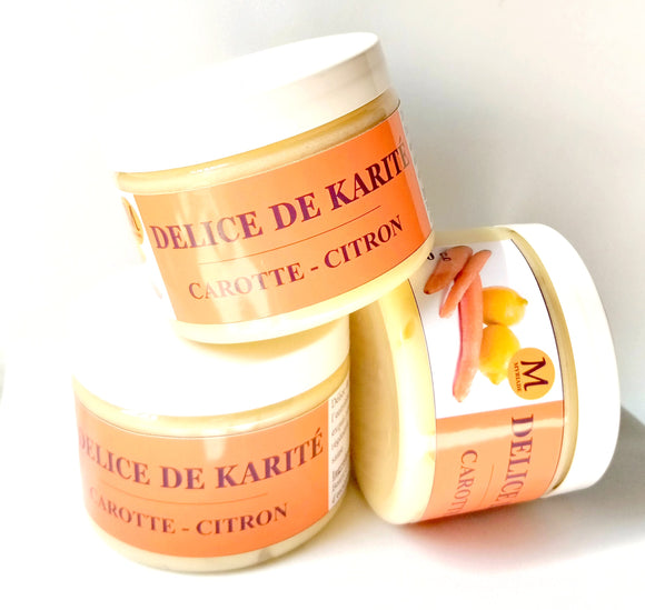 Delice de Karité - Citron et Carotte